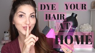 SECRETS FROM A HAIRSTYLIST HOW TO DYE YOUR HAIR AT HOME  TIPS amp TRICKS FOR DYEING YOUR HAIR [upl. by Uriisa]