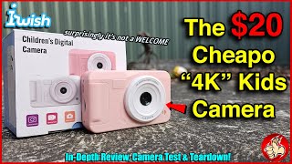 iWish The 20 Camera from AliExpress claims to do 4K Video amp 44MP Photos [upl. by Niac]