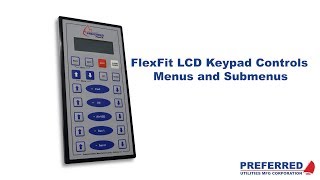 FlexFit LCD Keyboard Controls amp Menus [upl. by Uyr446]