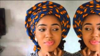 Gele Tutorial  How To Tie Gele How Tie Ankara Ge [upl. by Aleakam]