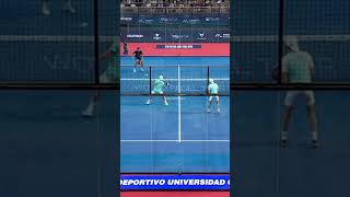 Galán INVENTS a NEW SHOT 🤯🤯 Padel Highlights bestofpadel [upl. by Anwahsal]