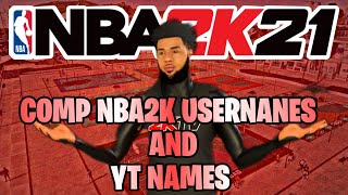 200 SWEATY 2K NAMES TRYHARD amp SWEAT NBA2K21 MYPARK GAMERTAGS YOUTUBE CHANNEL NAMES NOT TAKEN [upl. by Lorette]