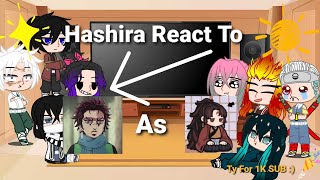 Hashiras React To Tanjiro As Yoriichi [upl. by Llert]