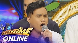 Its Showtime Online Noven Belleza sings Tumahan Ka Na [upl. by Oram]