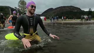 Aquasphere Chillswim Ullswater 75miles End to End 2024 Official Race Day Film [upl. by Anak]