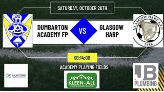 Dumbarton Accies vers Glasgow Harp [upl. by Hollah122]