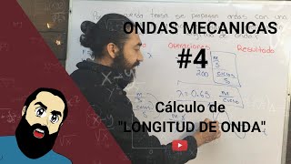 🏄‍♀️✏Cálculo de quotONDA LONGITUDINALquot  Ondas mecánicas  🤓Súper Fácil [upl. by Seidule102]