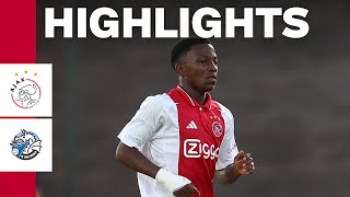 Highlights Jong Ajax  FC Den Bosch  Keuken Kampioen Divisie [upl. by Sanoy780]