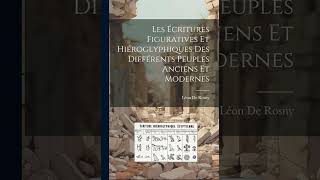 Les écritures figuratives et hiéroglyphiques history mesopotamia libros cuneiform books [upl. by Phillip]