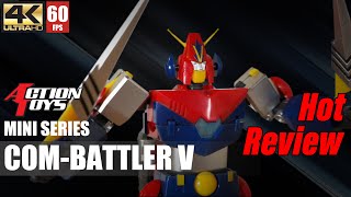 ComBattler V  Action Toys Mini Action Series Review 超電磁ロボ コン・バトラーv 超力電磁俠 [upl. by Jocelin]