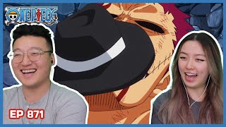 THE FINAL MOMENTS LUFFY VS KATAKURI  One Piece Episode 871 Couples Reaction amp Discussion [upl. by Deaner]