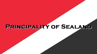 「National Anthem」Principality of Sealand  E Mare Libertas（From the sea Liberty） [upl. by Nodnal466]