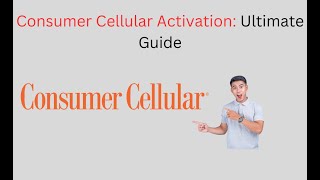 How to Activate Consumer Cellular Phone [upl. by Lledra]