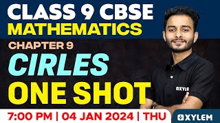 Class 9 CBSE Maths  Chapter 9  Circles  One Shot  Xylem Class 9 CBSE [upl. by Ludovico]