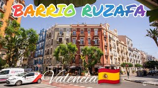 BARRIO DE RUZAFA DE VALENCIA🇪🇦 [upl. by Ihtraa]