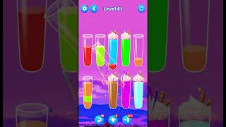 Water sort shortvideo level61 [upl. by Sharp8]