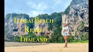 Tonsai Beach Krabi Thailand 🇹🇭 [upl. by Naeruat806]