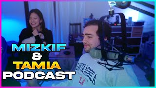 Mizkif and TamiaMiyoungKkatamina First Meeting Stream  Podcast [upl. by Nedyah678]