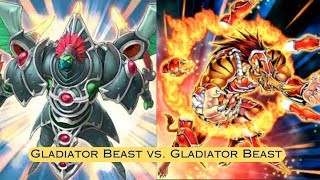 YuGiOh Edison Format  Round 1 Gladiator Beast Mirror Match  The Armoury November 3rd [upl. by Buttaro591]