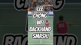 LEE CHONG WEI doing the LEE ZII JIA trademark badminton badmintonrally leechongwei [upl. by Annirtak23]