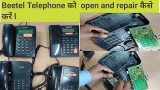 How to open and repair beetel telephonetssctechrepaire [upl. by Haziza]