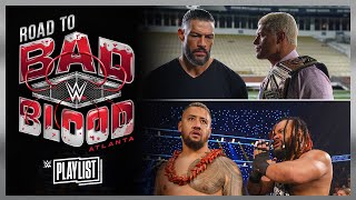 Roman Reigns amp Cody Rhodes vs The Bloodline – Road to Bad Blood WWE Playlist [upl. by Brittney]