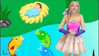 LOS PECES EN EL RÍO🐠🐟🐠  Luli Pampín Official Video [upl. by Melleta626]