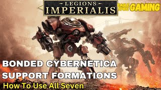 Legions Imperialis Review Cybernetica Support Formations [upl. by Welker]