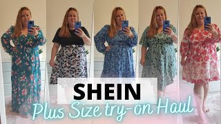 SHEIN Plus Size Tryon Haul 👗 [upl. by Angrist477]