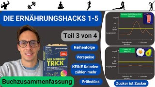 Die Ernährungshacks für ein gesünderes Leben mit dem GlukoseTrick  Teil 3 [upl. by Mehs170]