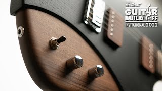 My first kit guitar build Great Guitar Build Off 22 Handmade guitar full build video [upl. by Laikeze235]