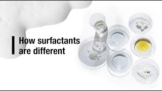 How surfactants are different [upl. by Ynohtnael]