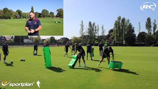 Continuous Breakdown Drill  London Scottish Rugby  Rugby Drill [upl. by Wit]