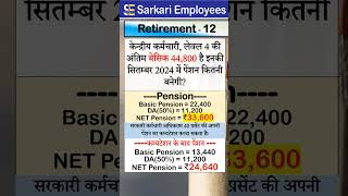 Retirement  012 Calculation of Pension [upl. by Avihs]