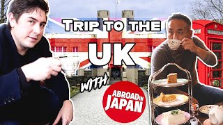 Trip to the UK with Abroad in Japan  Chris Broads Dream Come True [upl. by Asirram]