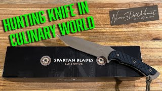 Spartan blades  HuntingTactical knife in culinary world Horkos  Combat  Utility Knife [upl. by Oab]