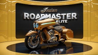 Luxury Touring Elevated The 2025 Indian Roadmaster Elite Review [upl. by Bullough]