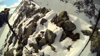 Carn Mor Dearg Arete Ben Nevis POV Winter [upl. by Nayek]