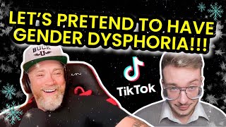 REACTION TIKTOKS ON GENDER DYSPHORIA [upl. by Jessamyn]