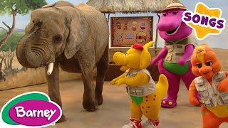 Old MacDonald Bingo  More Animal Songs and Nursery Rhymes For Kids  Barney the Dinosaur [upl. by Eeladnerb]