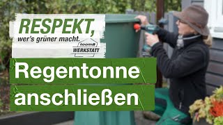 Regentonne anschließen  toom Werkstatt [upl. by March]