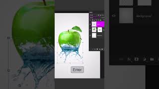 Apple Splash Manipulation Tutorial PhotoshopApple splash design Photoshop effect [upl. by Toddie]