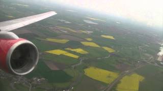 Takeoff from East Midlands Jet2 Boeing 757200 [upl. by Anagnos389]