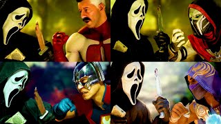 Mortal Kombat 1  All Ghostface Interactions UPDATED [upl. by Esetal]