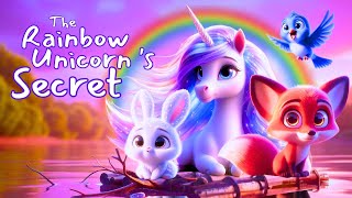 quotThe Rainbow Unicorns Secretquot  Magical Bedtime Story for Kids  Friendship amp Adventure [upl. by Plossl944]