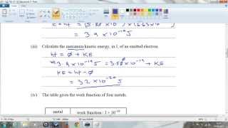 photoelectric effect example 3 [upl. by Dino]