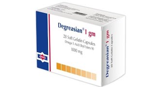 ديجريزيان ١جم شركة آمون Degreasian 1g omega3 [upl. by Htezzil686]