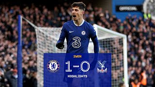 Chelsea v Crystal Palace 10  Highlights  Premier League [upl. by Ploch]