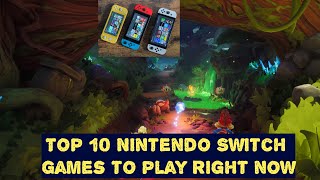 TOP 10 Best New Nintendo Switch Games To Play Right Now [upl. by Cesaria542]