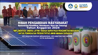 Implementasi Energi Listrik Tenaga Surya Pada Pengawetan Makanan Untuk Peningkatan Produktivitas [upl. by Tama]